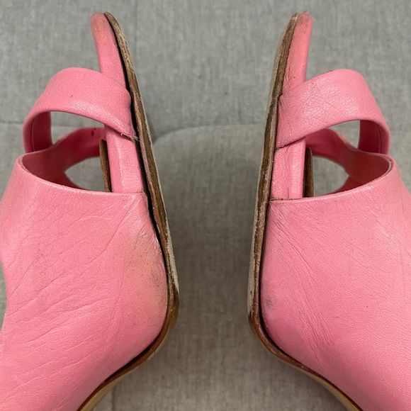 Miu Miu Pink Embellished Heels - Picture 11 of 15